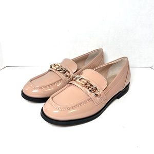 NEW Guess Women’s Pink Flats Faux Leather Loafers Shoe Size 6.5